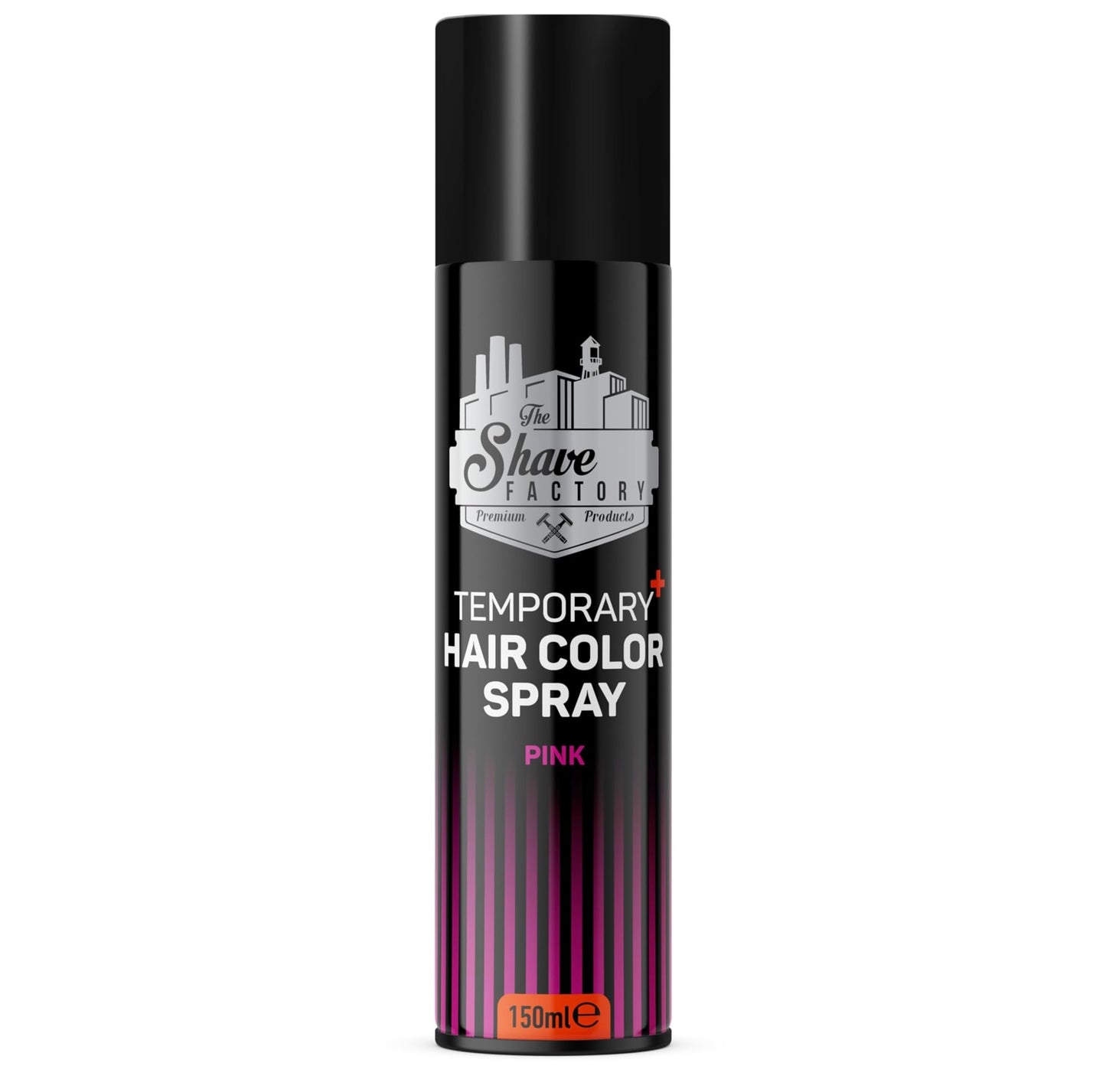 The Shave Factory Temporary Hair Colour Spray - Pink 150ml