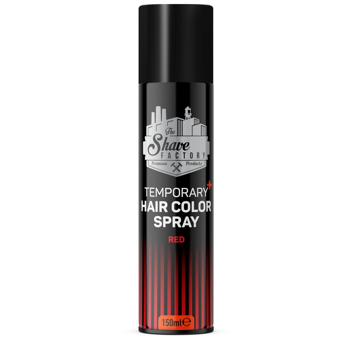 The Shave Factory Temporary Hair Colour Spray - Red 150ml