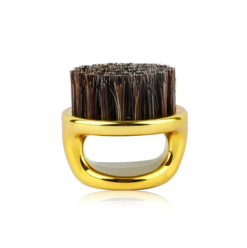 Knuckle Fade Brush - Gold/Brown