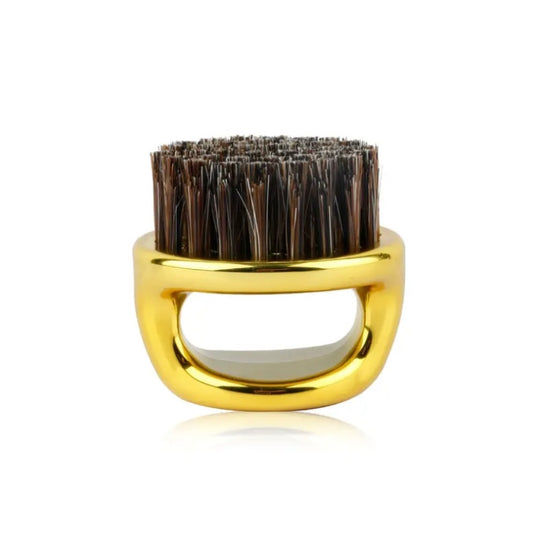 Knuckle Fade Brush - Gold/Brown