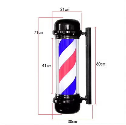 Barber LED Light Pole - Gold