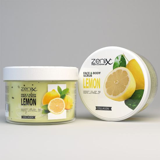 Zenix Face Scrub Collagen Lemon - 275ml