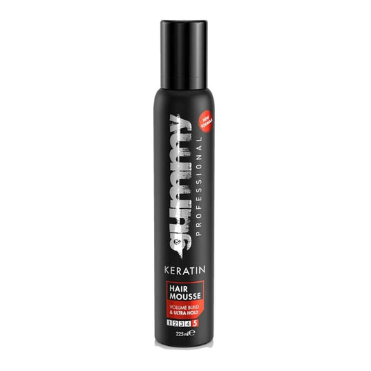 Gummy Keratin Hair Mousse Ultra Hold - 225ml
