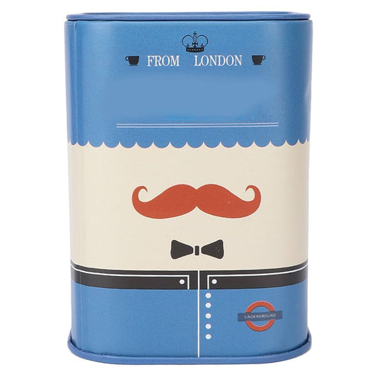 Disposable Razor Blade Tin Box - Blue