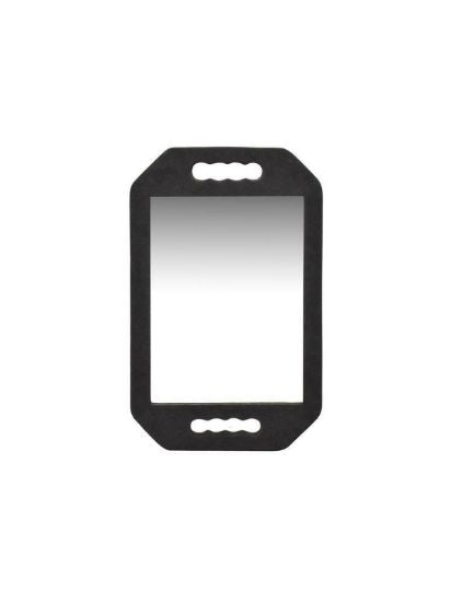Rectangle Foam Mirror - Black