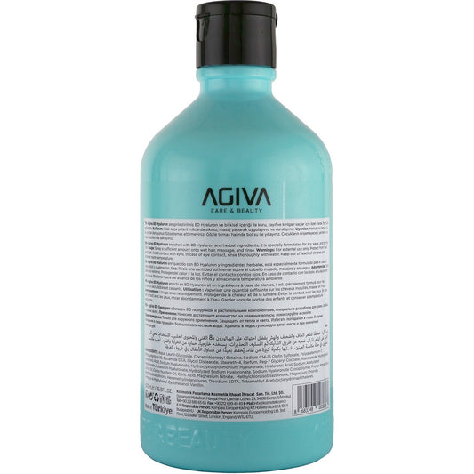 Agiva 8D Hyaluron Pro Care Shampoo | For Dry & Damaged Hair - 1000ML/1L