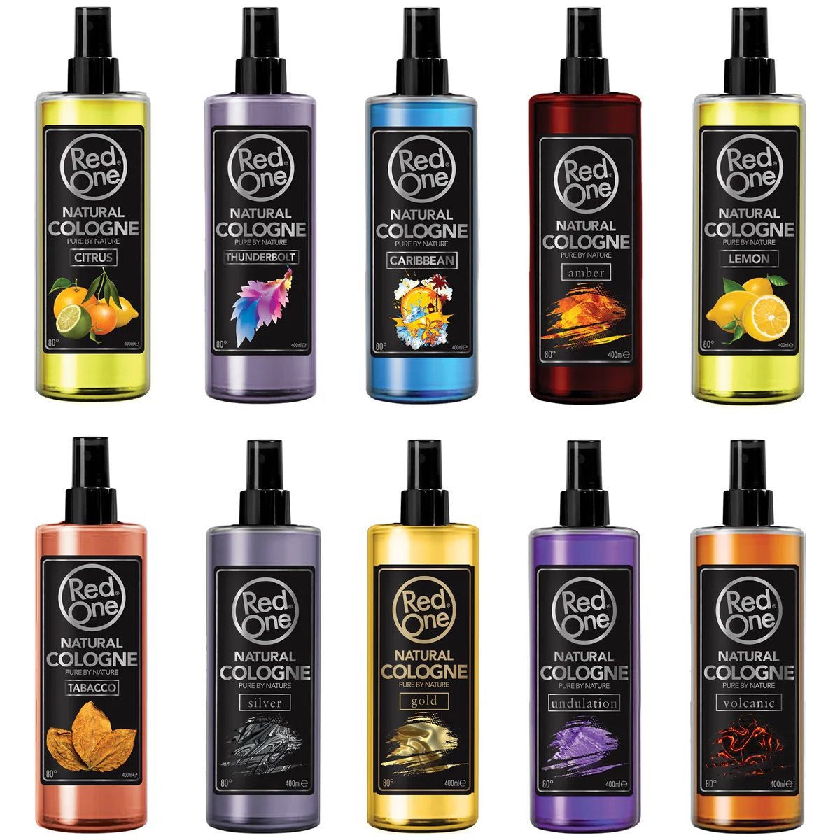 RedOne Aftershave Cologne Lemon - 400ml