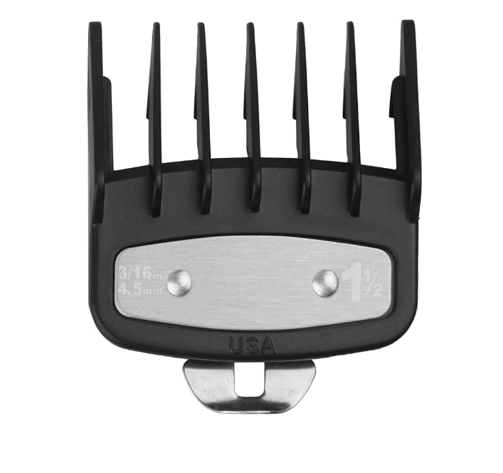 Premium Clipper Guard Attachment Black - 1.5