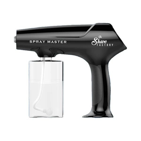 The Shave Factory Spray Master Gun with UV Light - Black