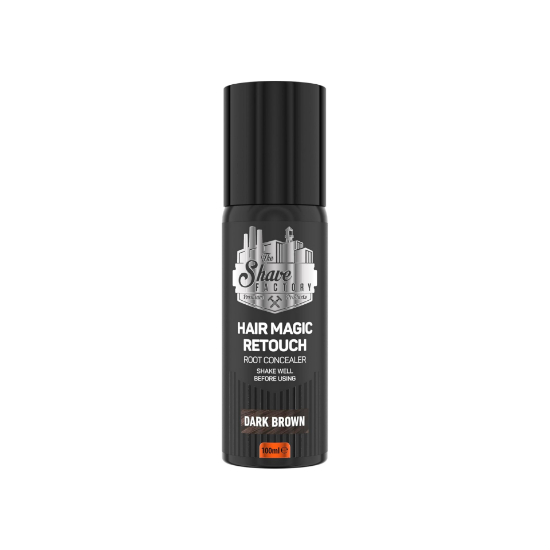 The Shave Factory Magic Hair Retouch Root Concealer Spray - Dark Brown 100ml